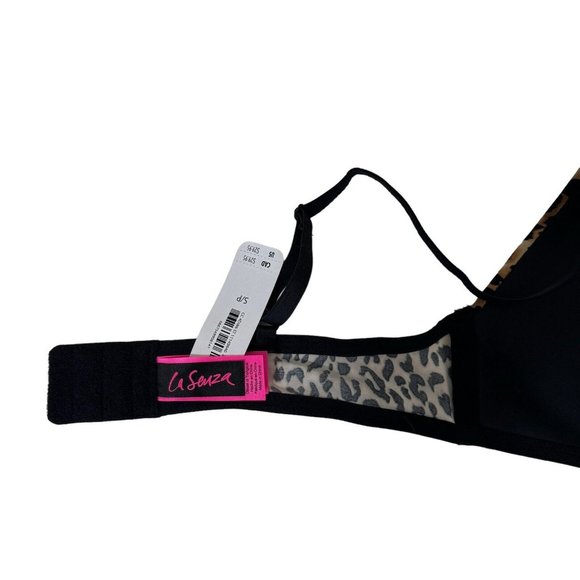 La Senza SMALL Wireless Padded Light Push Up Bra & Low Rise Cheeky Panty Set 2pc - Picture 9 of 9